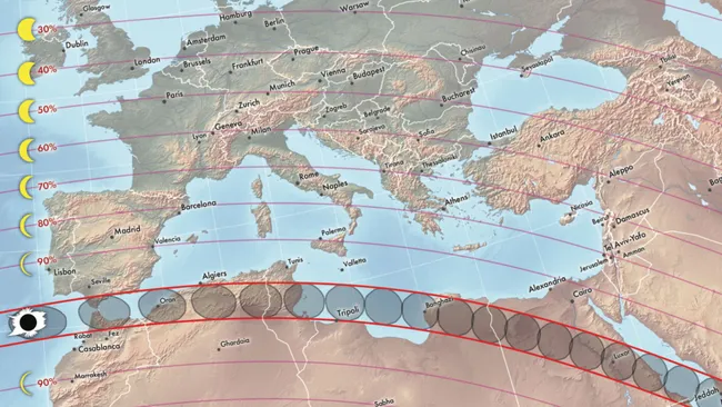 clipse solaire totale du 2 août 2027, la plus longue observée sur terre depuis 1991.  Bonnes pratiques :  Décrivez précisément le contenu de l'image.  Intégrez naturellement vos mots-clés principaux, sans les "bourrer".  Visez une longueur d'environ 70 à 100 caractères.  3. L'attribut title (optionnel)